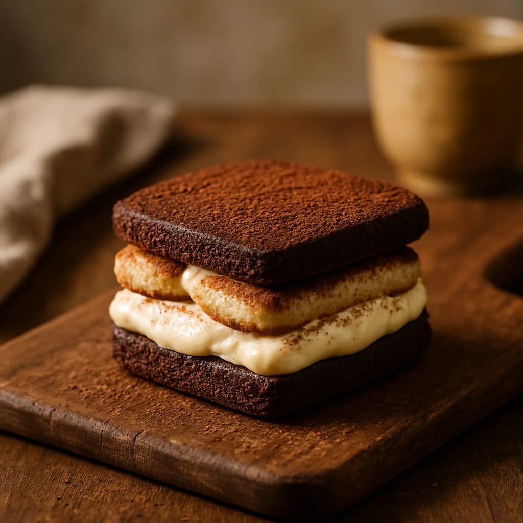Tiramisu hrskavi sendviči