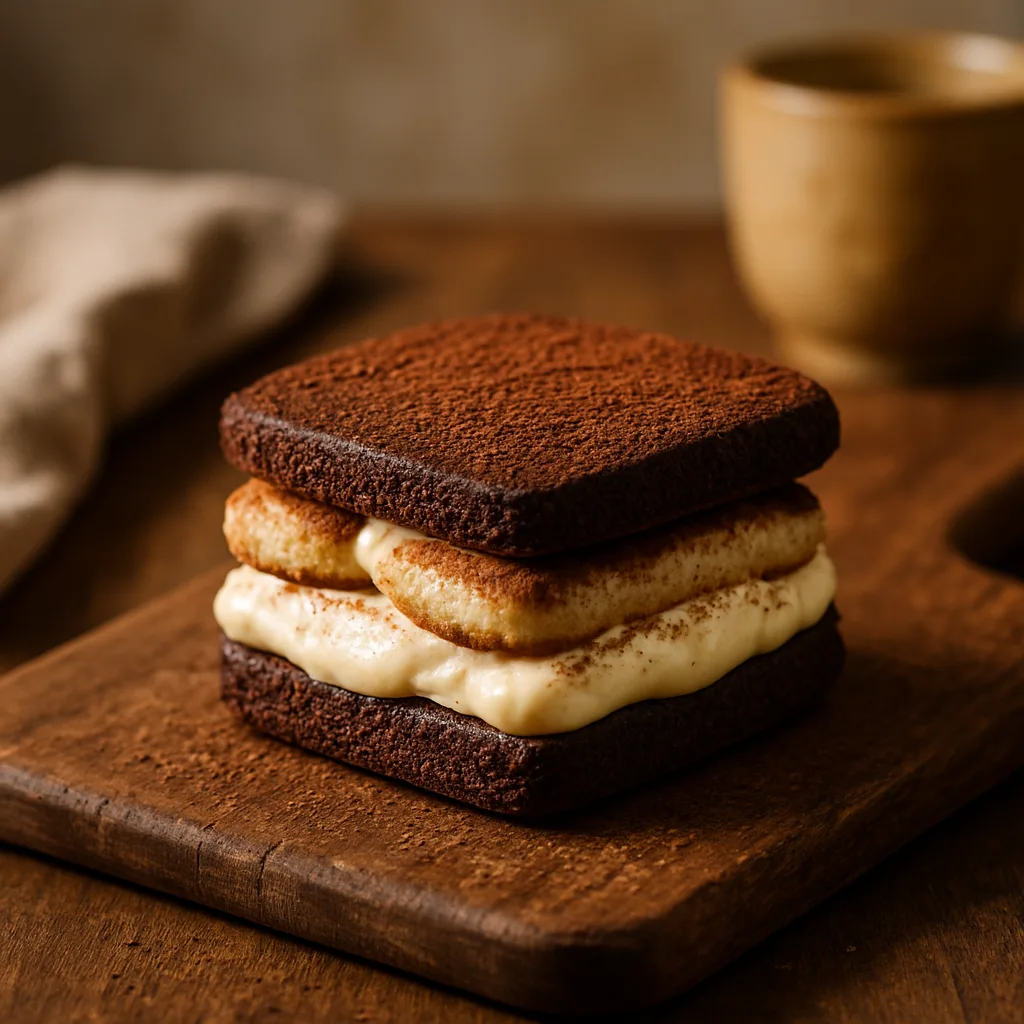 Tiramisu hrskavi sendviči